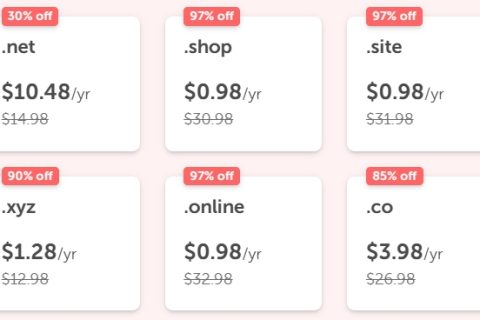 Namecheap三月特惠 com域名低至$7.98/年