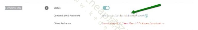 Namecheap域名设置动态DNS教程