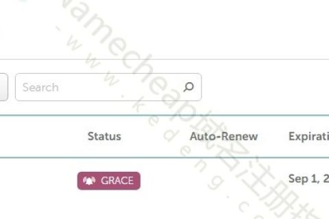 Namecheap域名到期后会怎样及处理方法