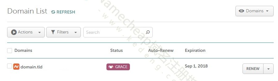 Namecheap域名到期后会怎样及处理方法