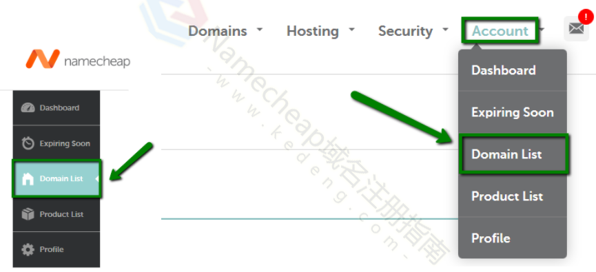 Namecheap如何为域启用动态DNS？