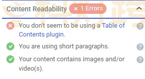内容优化诊断建议