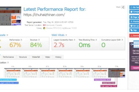 Website-speed-measurement