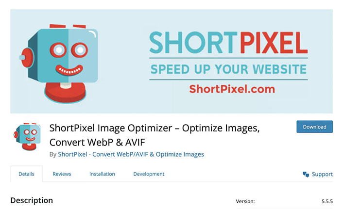 ShortPixel图像优化插件图片