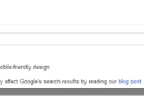 Google的移动友好测试工具