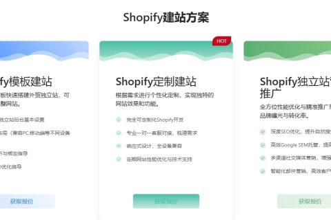 Shopify收费标准费用详解