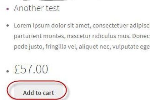 WooCommerce购物车添加按钮示例