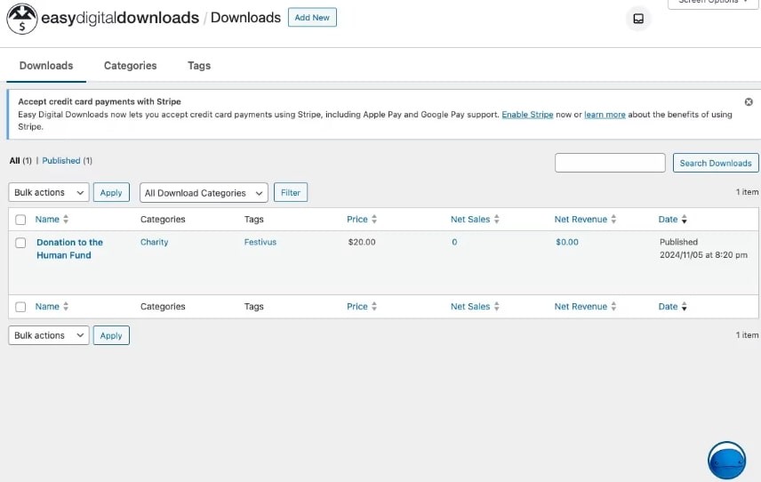 好用的WordPress商城插件四Easy Digital Downloads