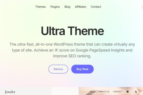 WordPress企业主题推荐Ultra