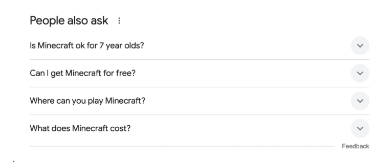 People Also Ask