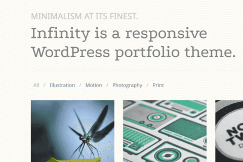 WordPress导航主题模板Infinity