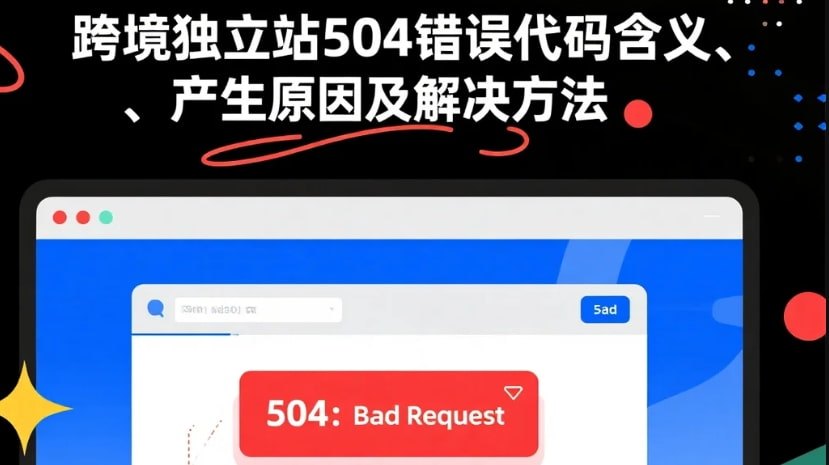 跨境独立站504错误代码含义、产生原因及解决方法 - 科灯跨境
