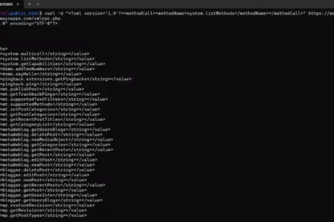 结构化 XML 响应