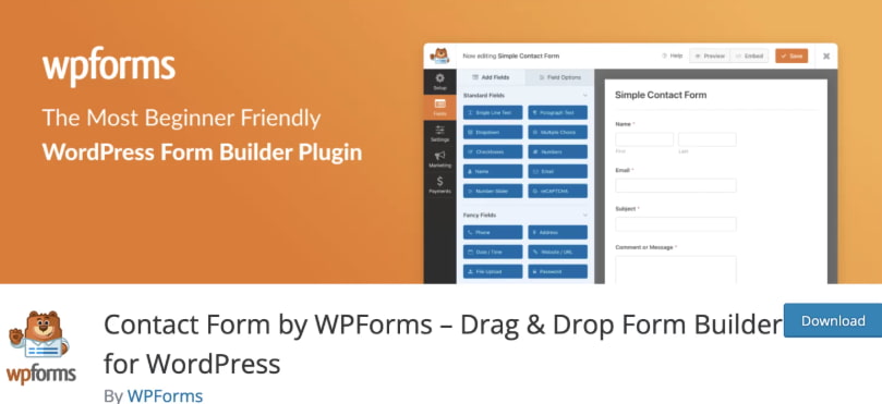 WPForms插件