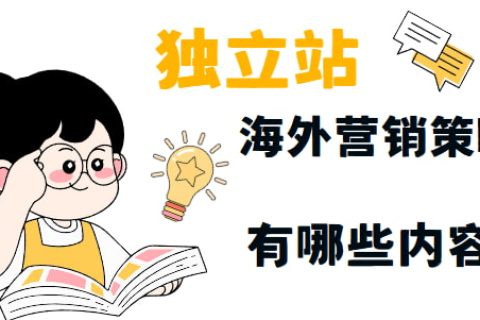 独立站海外营销策略