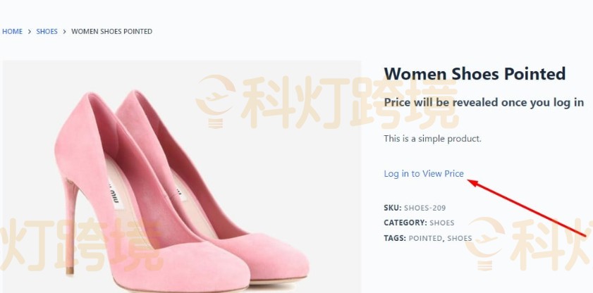 登录查看价格按钮被加入购物车按钮取代