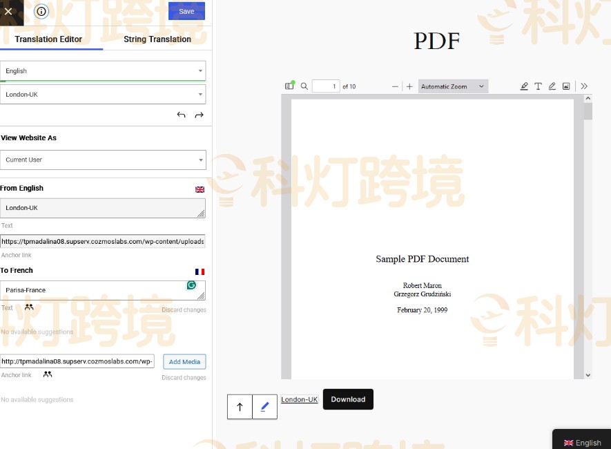 翻译PDF链接