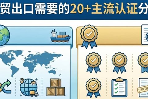 外贸出口认证