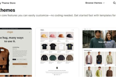 从Shopify主题商店重新安装主题