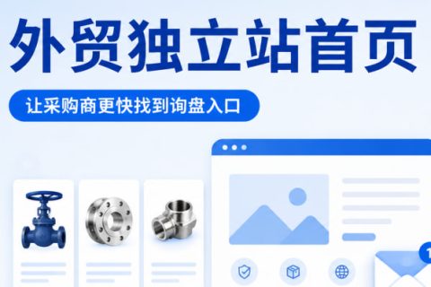 外贸B2B独立站首页