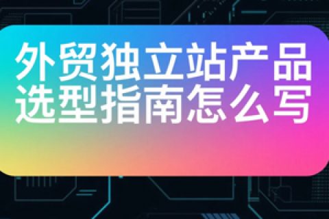外贸独立站
